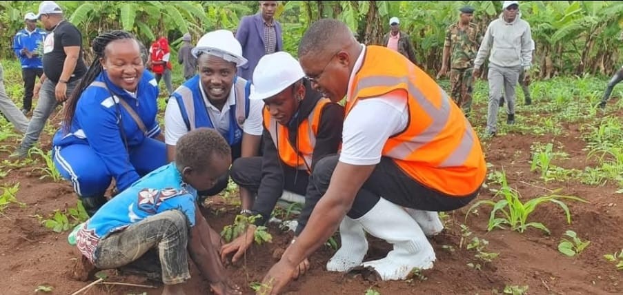 Modern sanitation facilities built by MUWASCO
